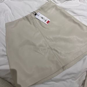 Dymanime pleather skirt